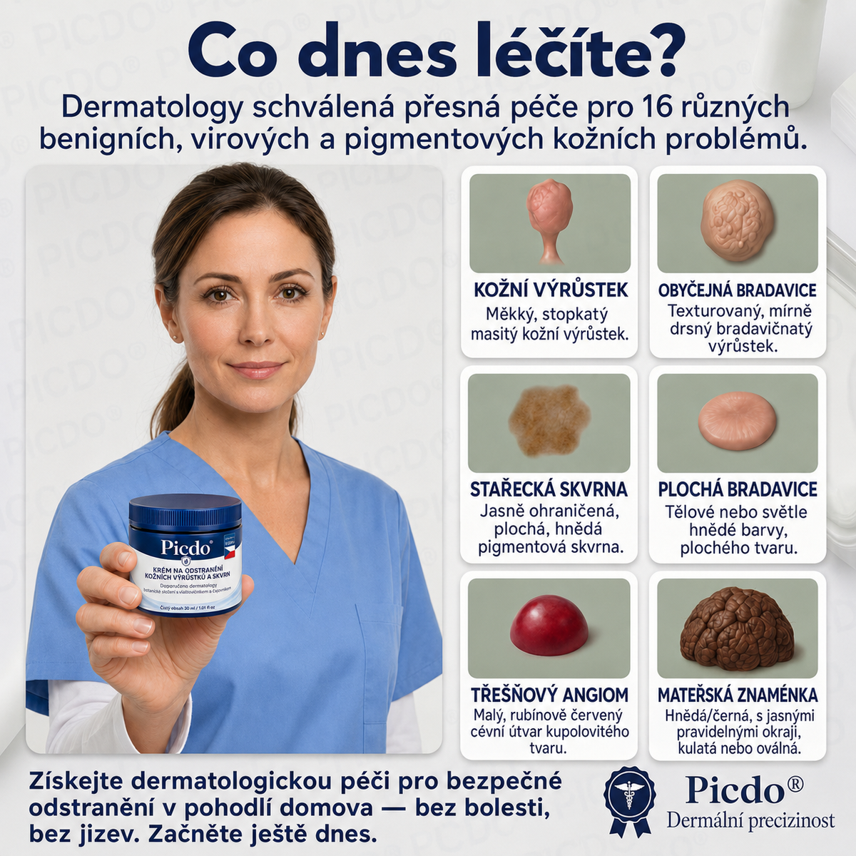 Picdo® 7‑denní krém k odstraňování kožních výrůstků a pigmentových skvrn 🧴(𝐒𝐜𝐡𝐦𝐞𝐫𝐳𝐟𝐫𝐞𝐢𝐞 𝐅𝐨𝐫𝐦𝐞𝐥 – 𝐨𝐡𝐧𝐞 𝐍𝐚𝐫𝐛𝐞𝐧) 💪