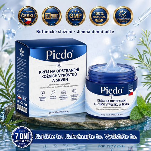 Picdo® 7‑denní krém k odstraňování kožních výrůstků a pigmentových skvrn 🧴(𝐒𝐜𝐡𝐦𝐞𝐫𝐳𝐟𝐫𝐞𝐢𝐞 𝐅𝐨𝐫𝐦𝐞𝐥 – 𝐨𝐡𝐧𝐞 𝐍𝐚𝐫𝐛𝐞𝐧) 💪