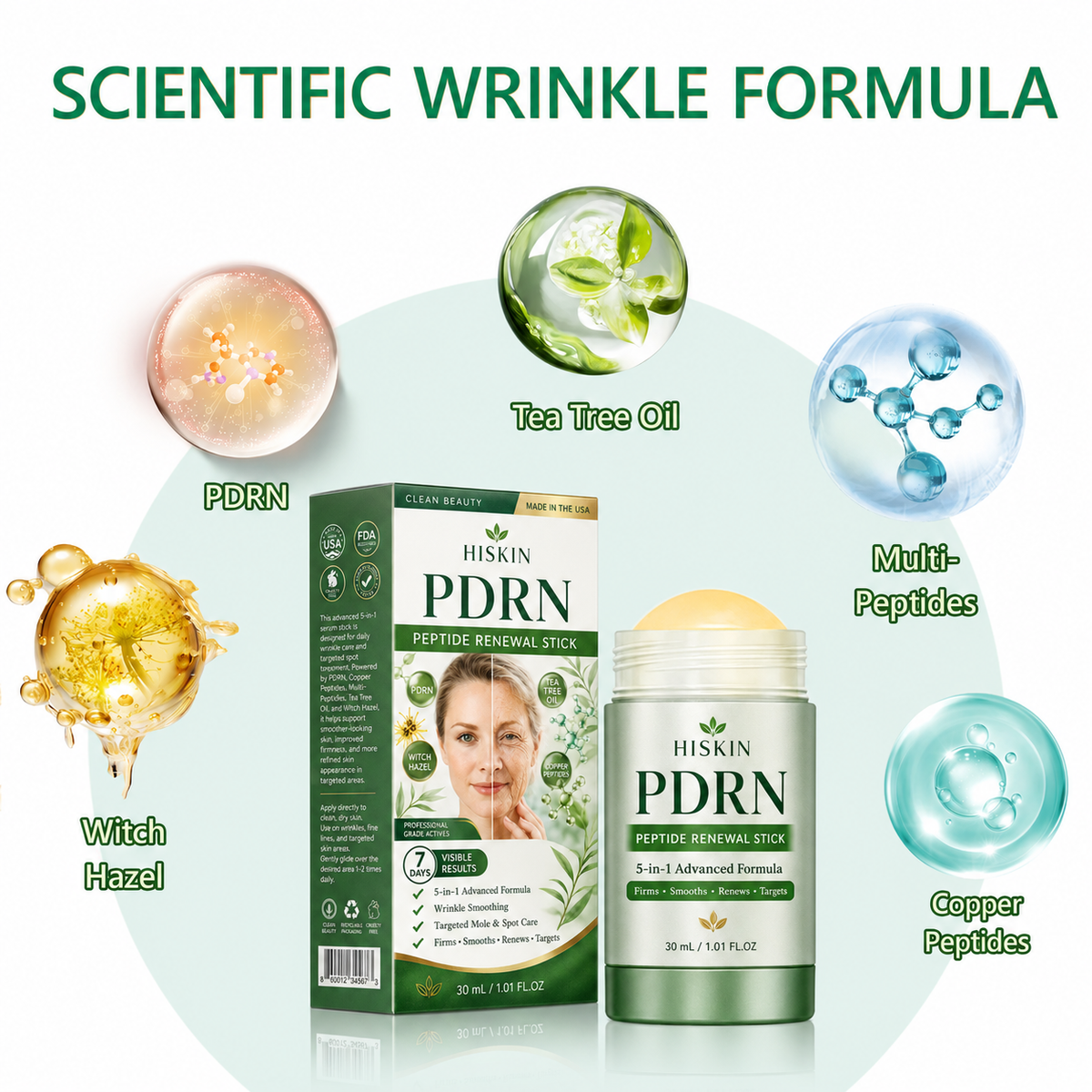 ✨HISKIN® PDRN Tyčinka｜Vyhlazuje vrásky a skvrny za 7 dní👨‍⚕️