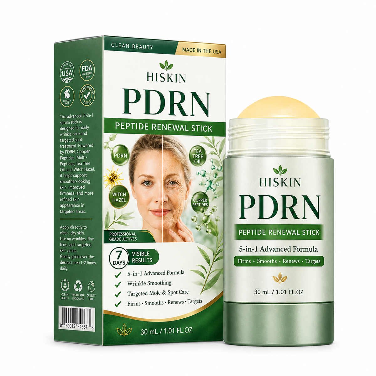 ✨HISKIN® PDRN Tyčinka｜Vyhlazuje vrásky a skvrny za 7 dní👨‍⚕️