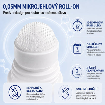 OFICIÁLNÍ OBCHOD | IFMAGIC® 0,05 mm Mikroneedle Rychle Působící Roll-On pro Úlevu Kloubů a Kostí🔥
